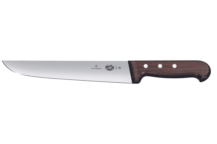 Couteau de boucher victorinox 5.5200.26 lame 26cm manche en bois