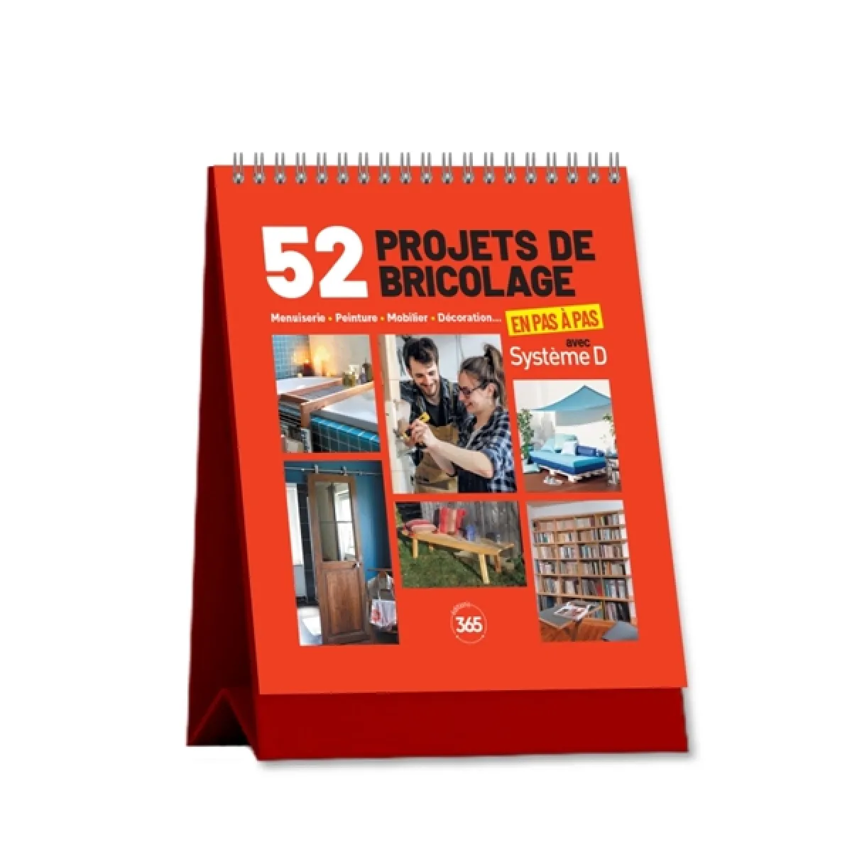 52 projets de bricolage en pas à pas : menuiserie, peinture, mobilier, décoration...